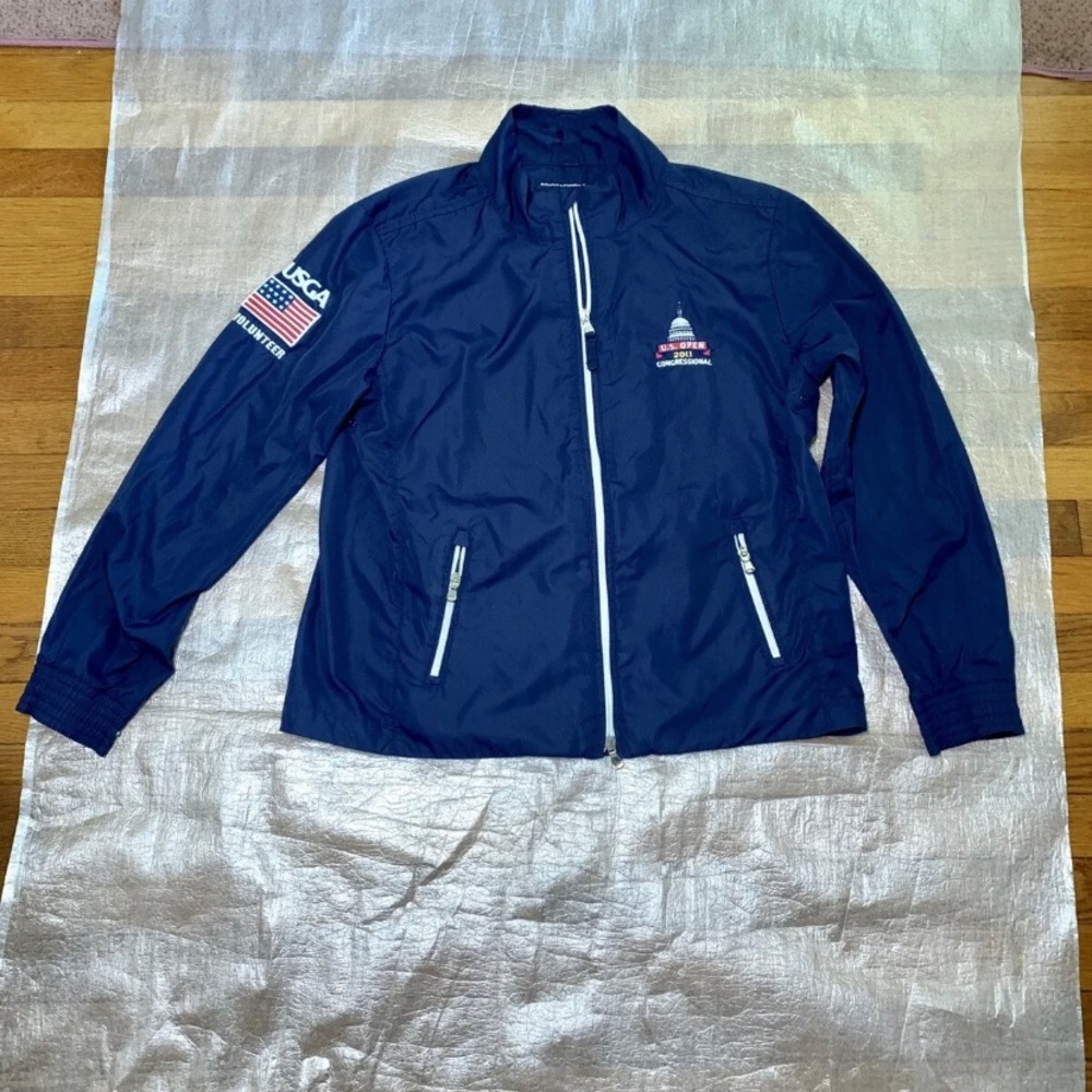 Ralph Lauren US Open 2011 Congressional Volunteer Windbreaker - Size L Women’s